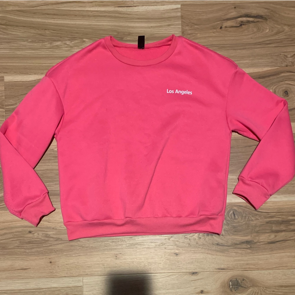 Pink Los Angeles Crewneck  Size Large